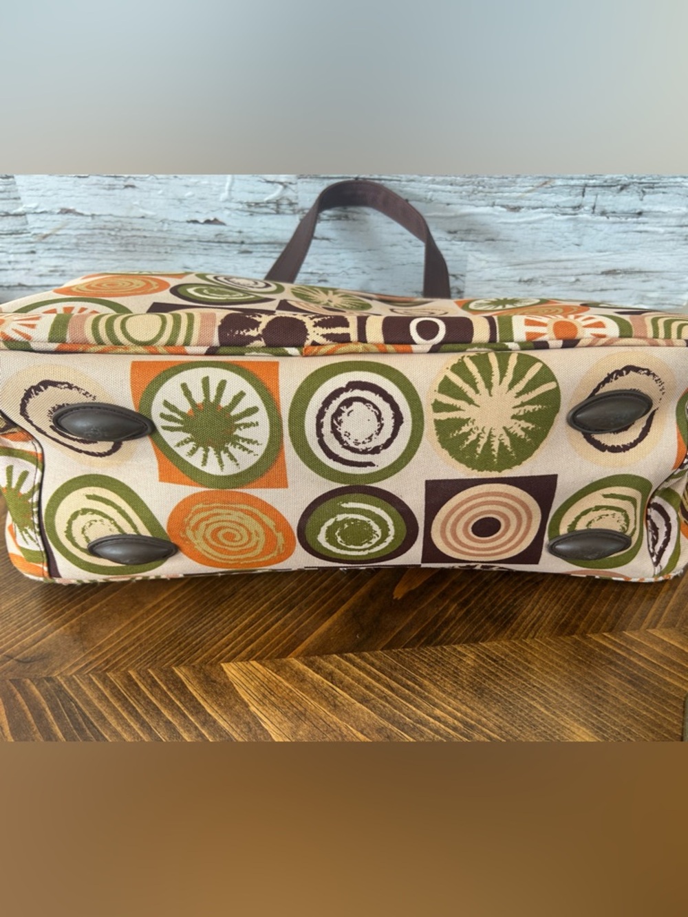 Vintage GASOLINE Weekender Travel Tote - Picture 4 of 11